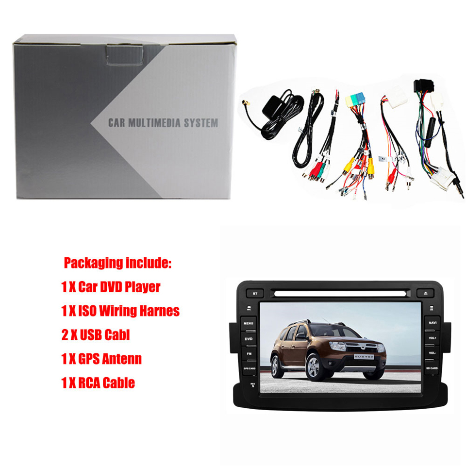 Auto Multimedia Player For Renault Dacia/Duster/Logan 2012-2013