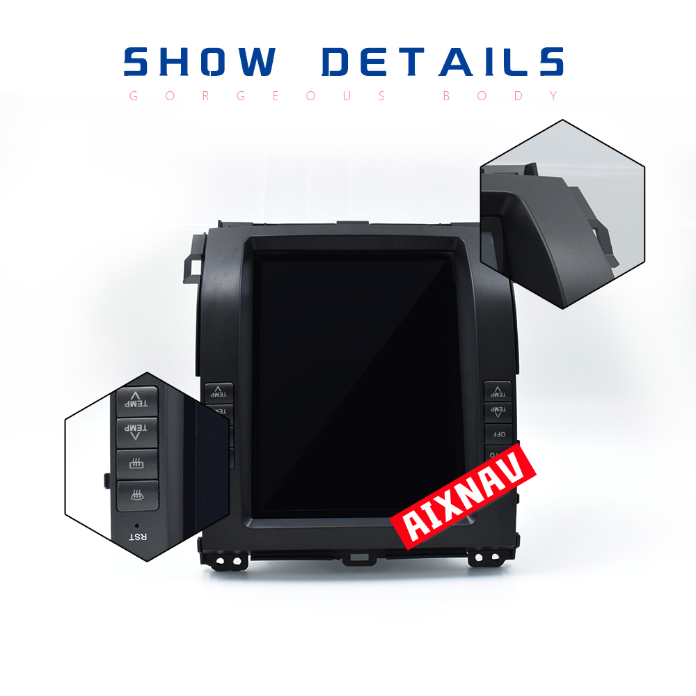 Auto Multimedia Player For Toyota Land Cruiser Prado 2002-2009
