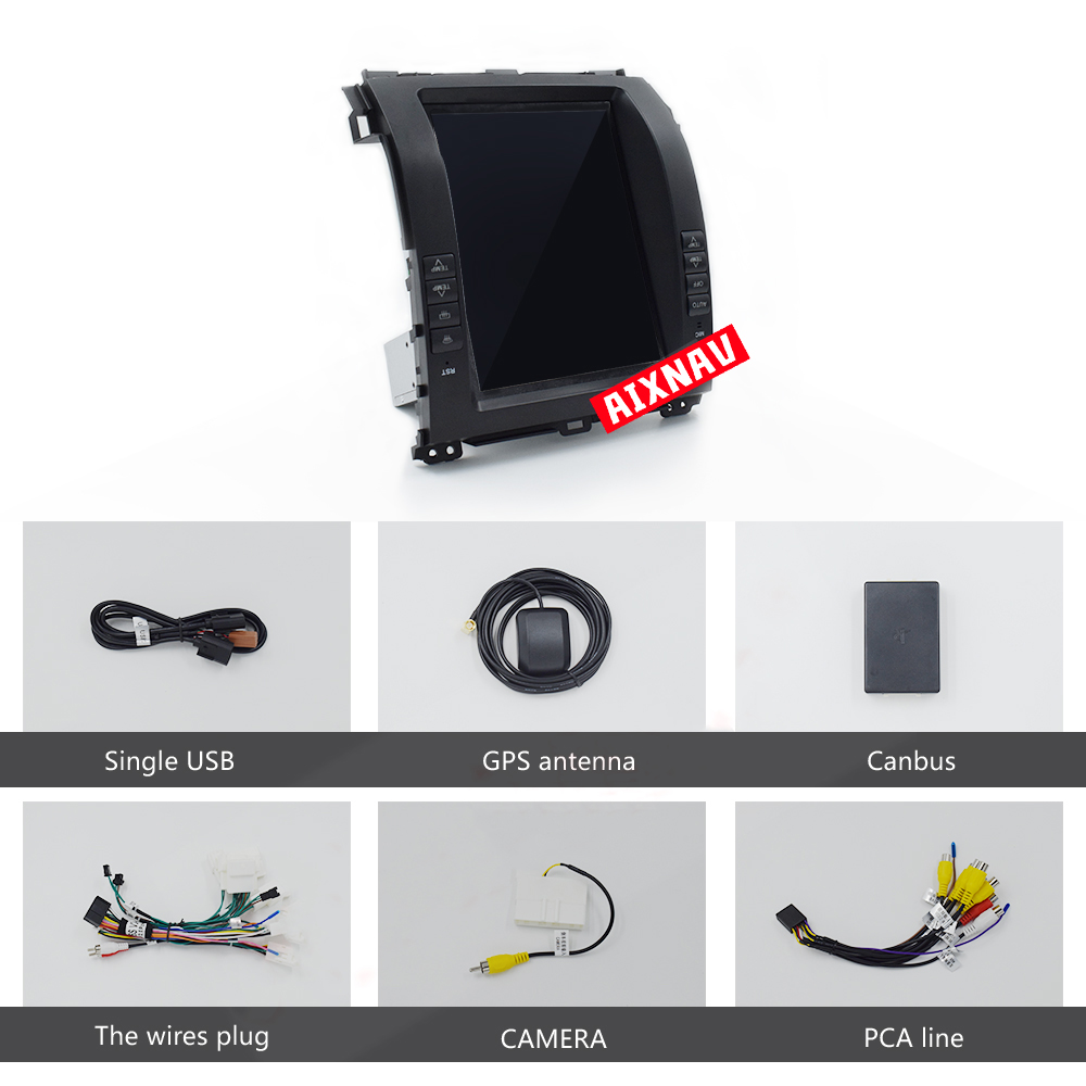 Auto Multimedia Player For Toyota Land Cruiser Prado 2002-2009