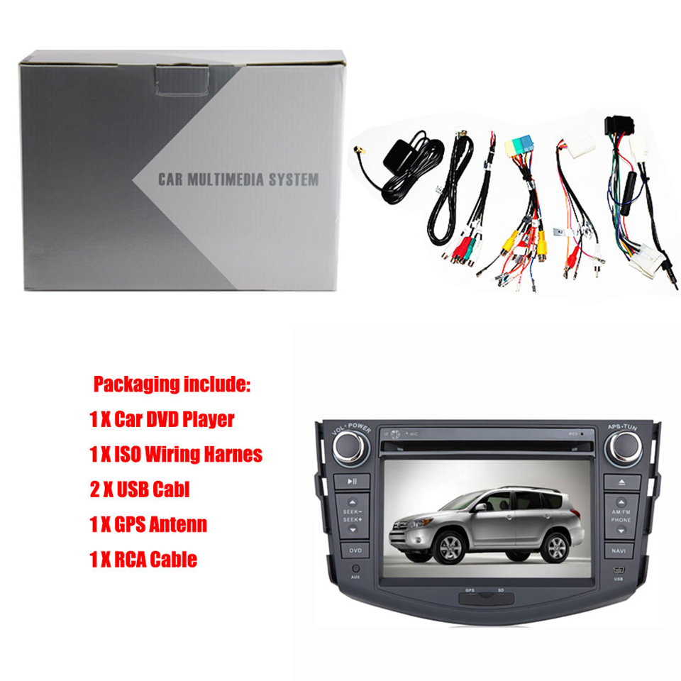 Auto Multimedia Player For Toyota RAV4 2006-2011