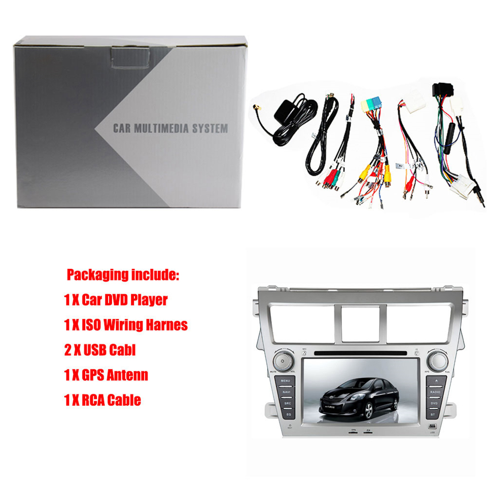 Auto Multimedia Player For Toyota Vios 2008-2011