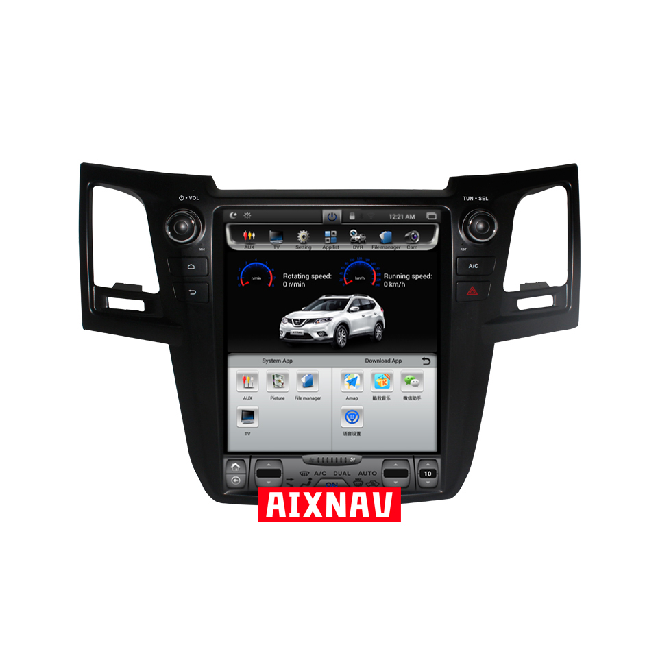 Auto Multimedia Player For Toyota Fortuner Hilux 2012-2015