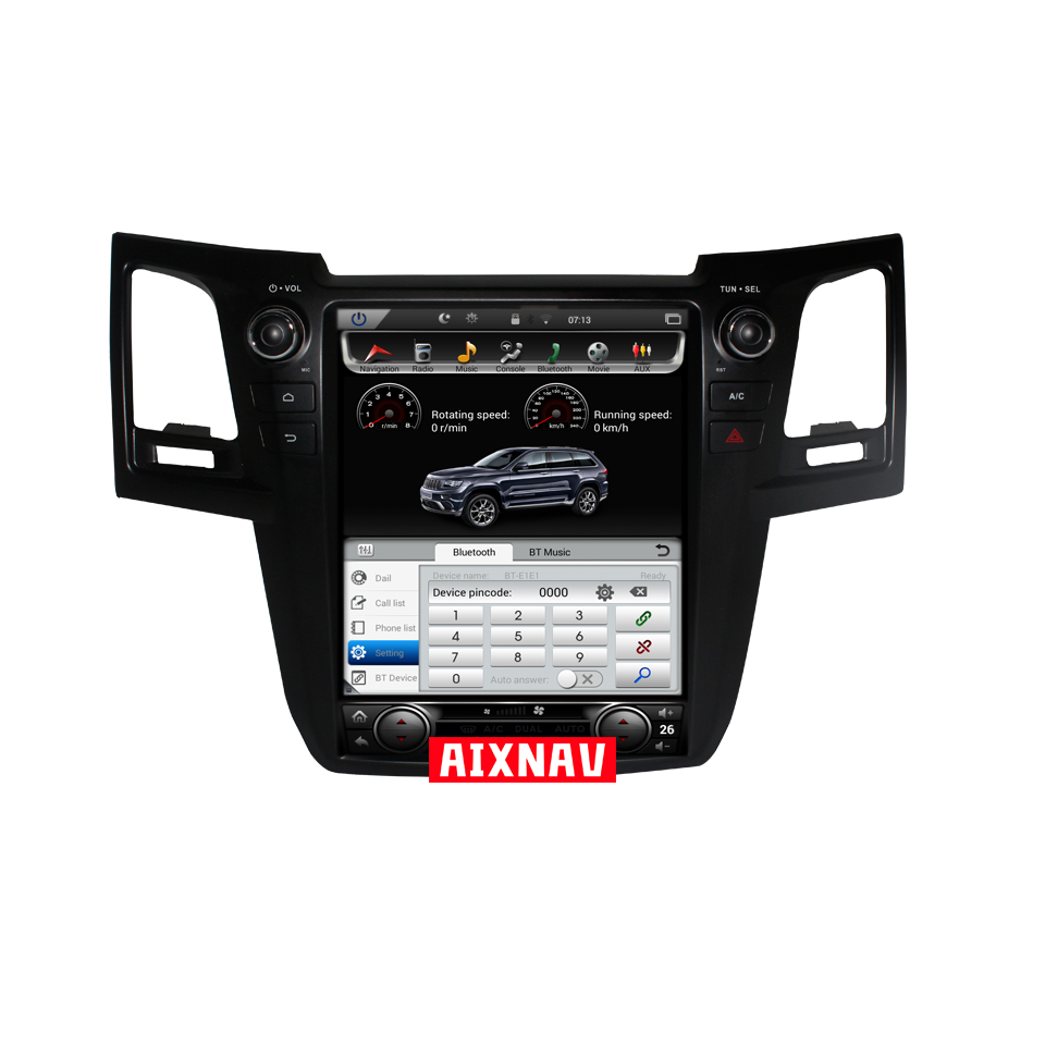 Auto Multimedia Player For Toyota Fortuner Hilux 2012-2015