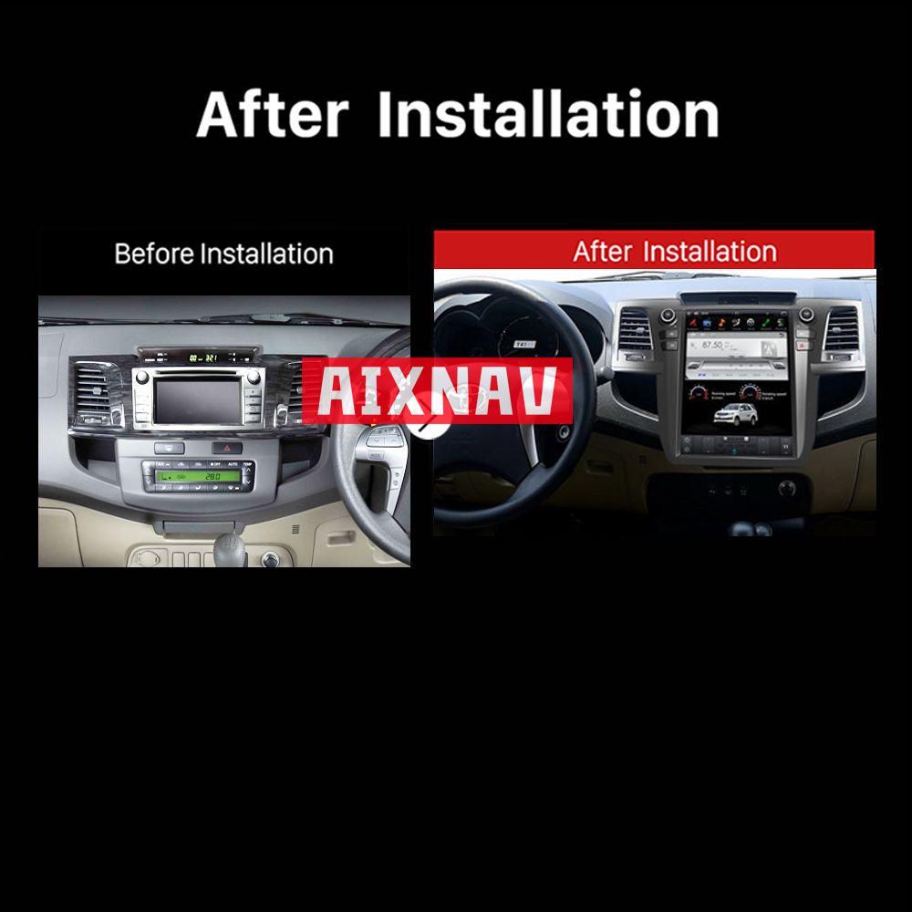 Auto Multimedia Player For Toyota Fortuner Hilux 2012-2015