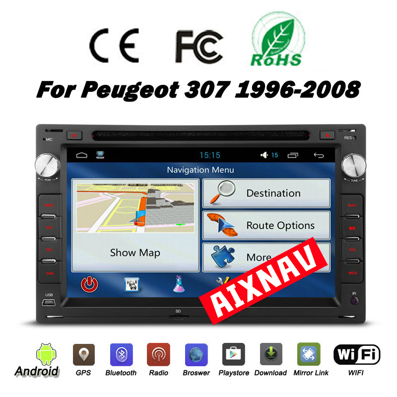 Auto Multimedia Player For peugeot 307 1999-2005