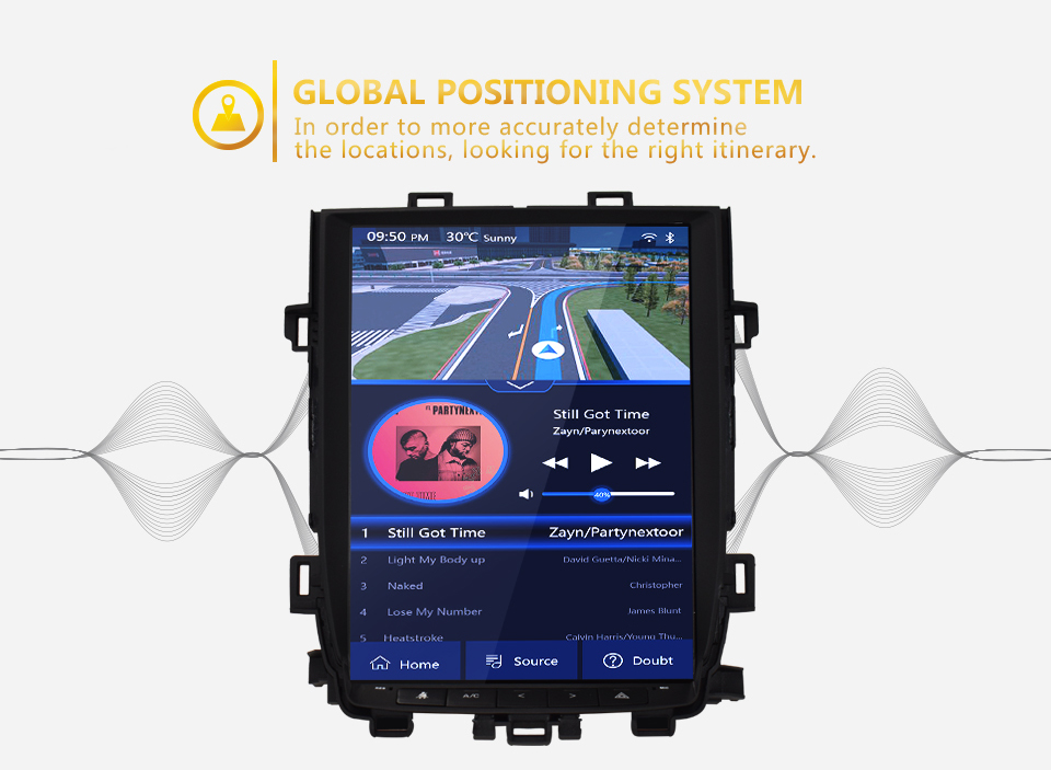 Auto Multimedia Player For Toyota Alphard 2010-2014