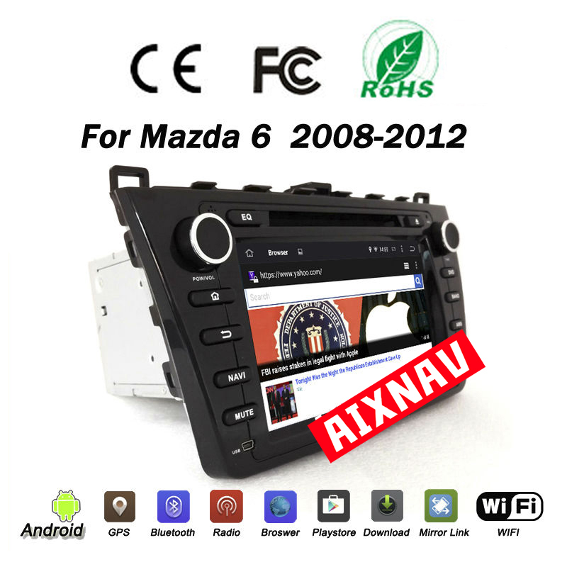 Auto Multimedia Player For Mazda 6 2008-2012