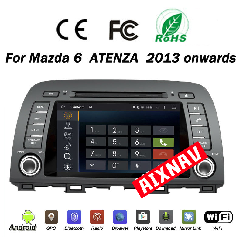 Auto Multimedia Player For Mazda 6 2013-2015