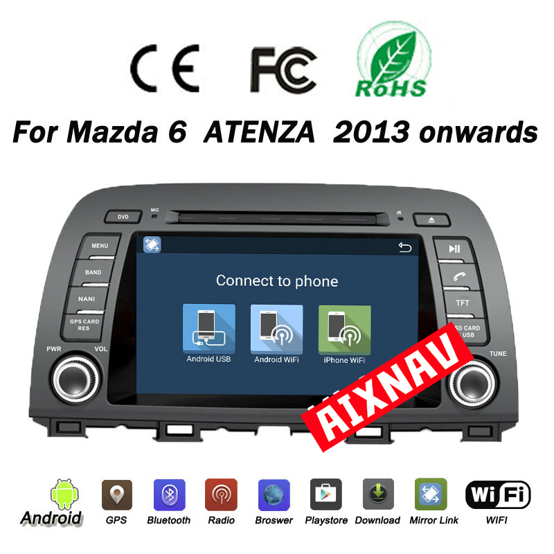 Auto Multimedia Player For Mazda 6 2013-2015