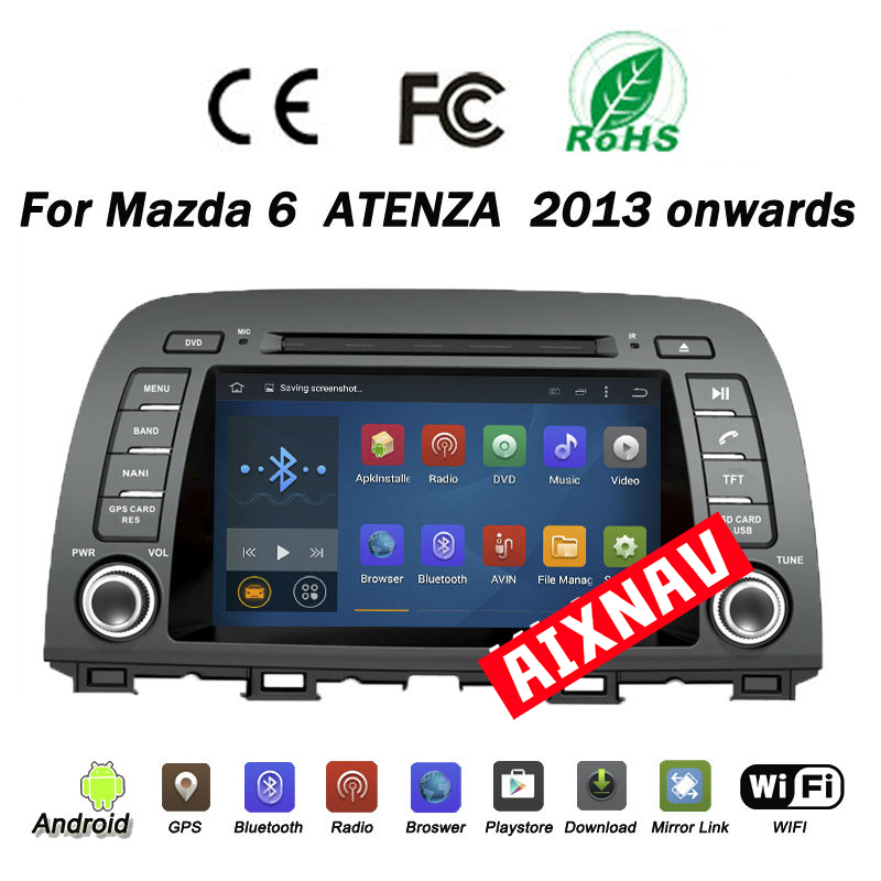 Auto Multimedia Player For Mazda 6 2013-2015