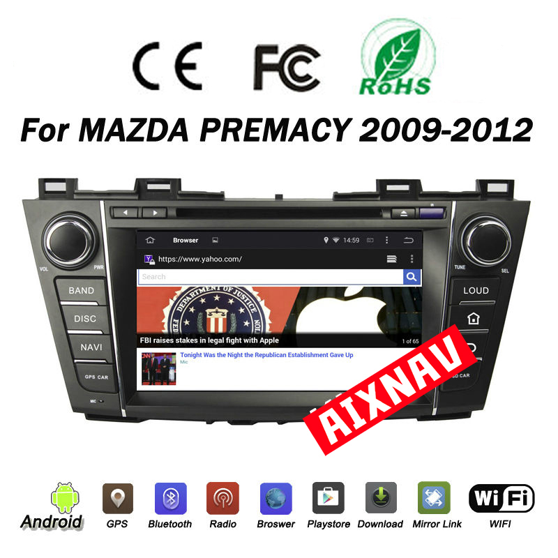 Auto Multimedia Player For Mazda 5 2010-2015