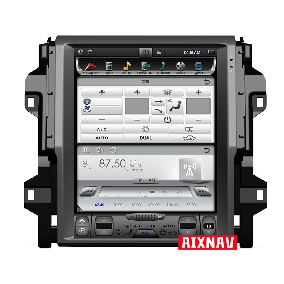 Auto Multimedia Player For Toyota Fortuner 2016-2017