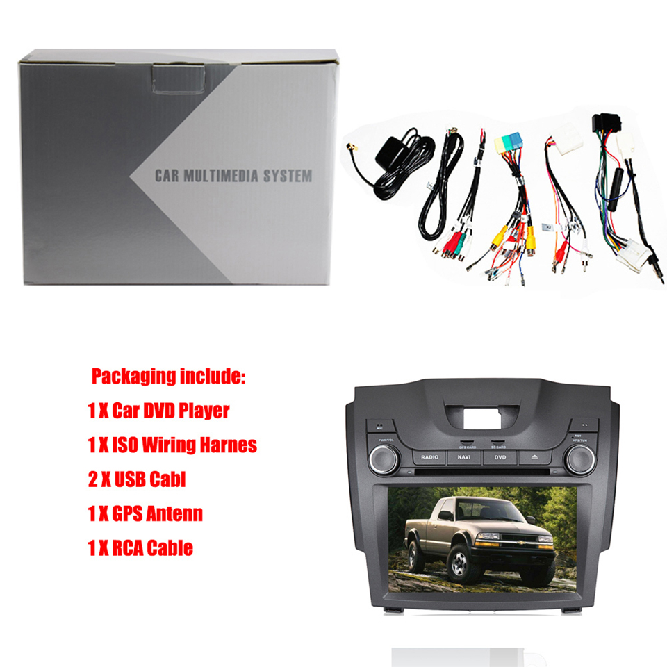 Auto Multimedia Player For Chevrolet S10 2015-2018