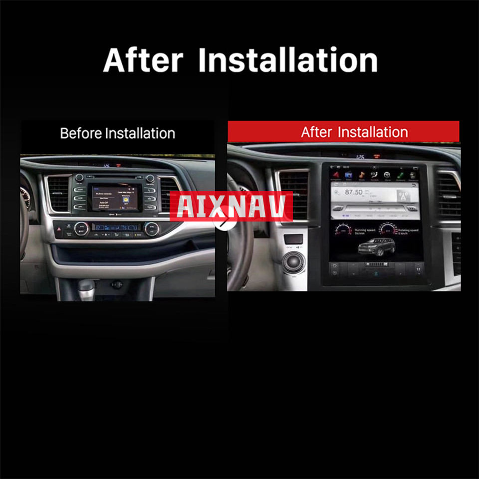 Auto Multimedia Player For Toyota Highlander 2015-2016