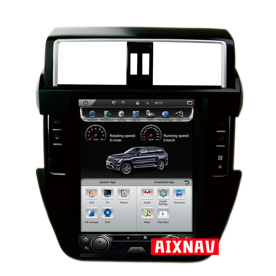 Auto Multimedia Player For Toyota Prado 2014-2018
