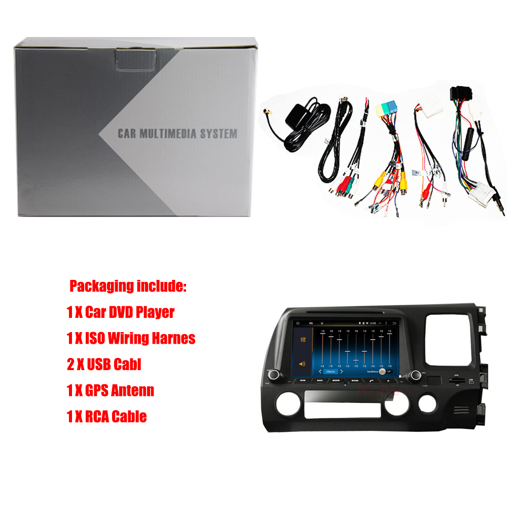 Auto Multimedia Player For Honda Civic 2006-2011