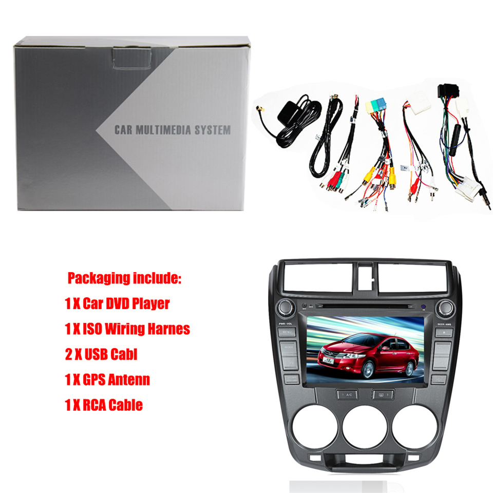 Auto Multimedia Player For Honda City 2008-2013
