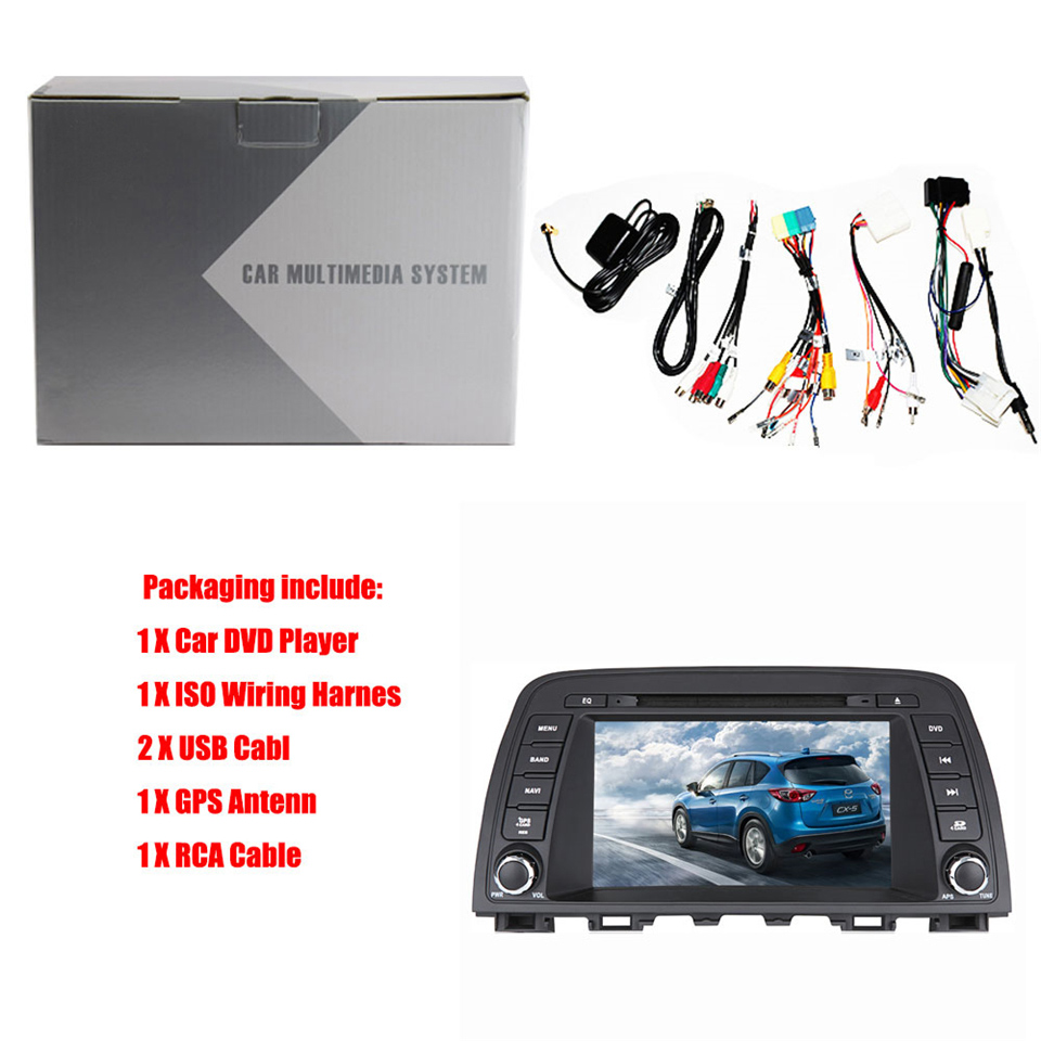 Auto Multimedia Player For Mazda CX 5 2014-2017