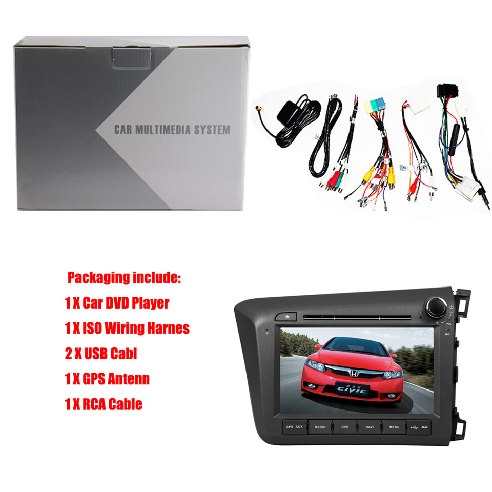 Auto Multimedia Player For Honda Civic 2012-2015