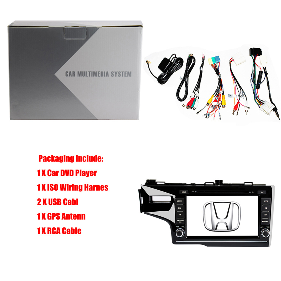 Auto Multimedia Player For Honda Fit 2009-2013
