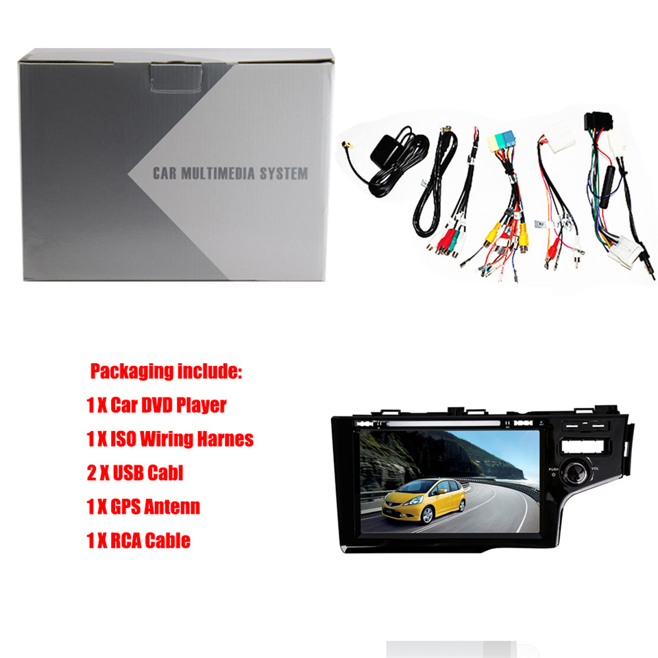 Auto Multimedia Player For Honda Fit 2014-2016