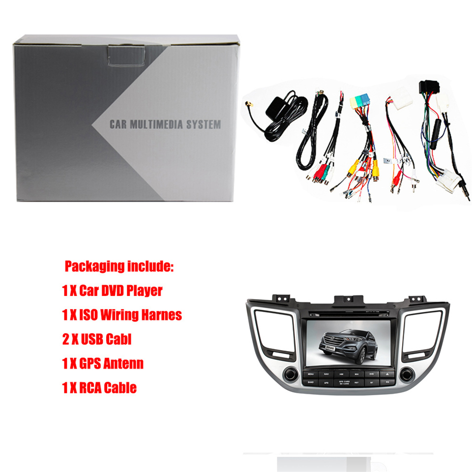 Auto Multimedia Player For Hyundai IX35/Tucson 2015-2017