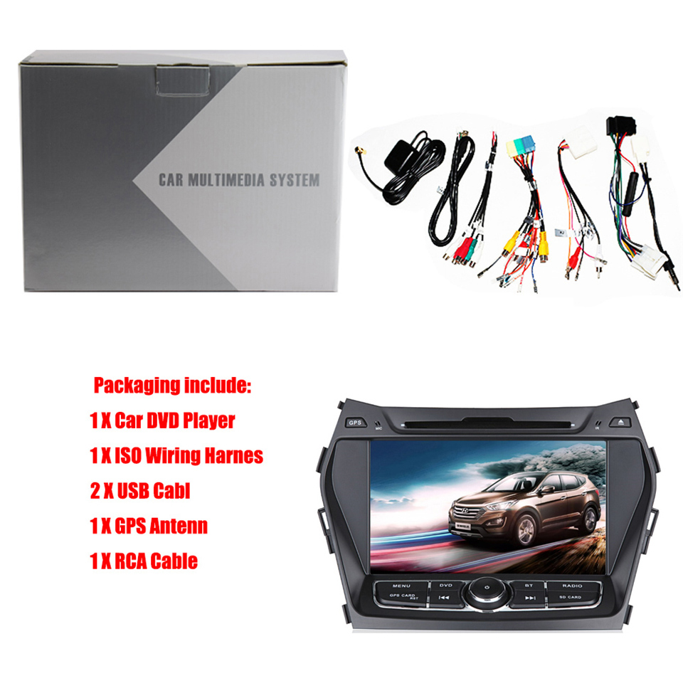 Auto Multimedia Player For Hyundai IX45 2013