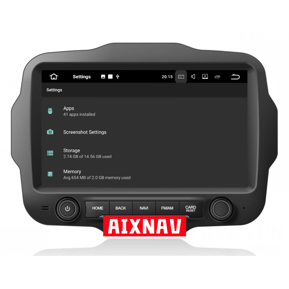 Auto Multimedia Player For Jeep Renegade 2016-2018