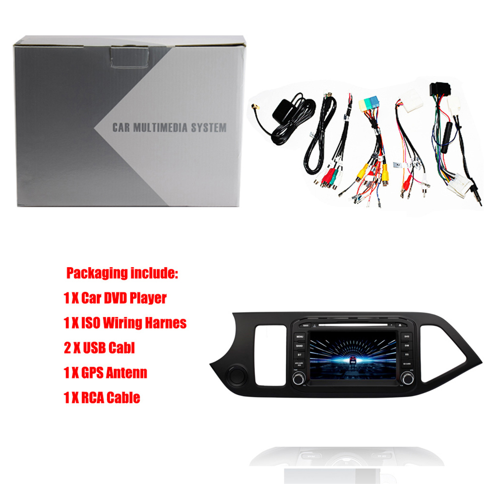 Auto Multimedia Player For Kia Picanto/Morning 2014-2017