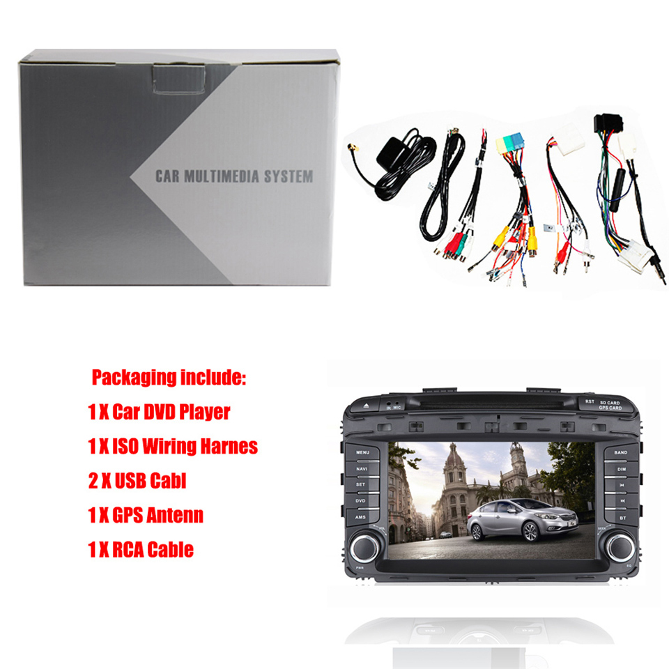 Auto Multimedia Player For Kia Sorento 2015-2017