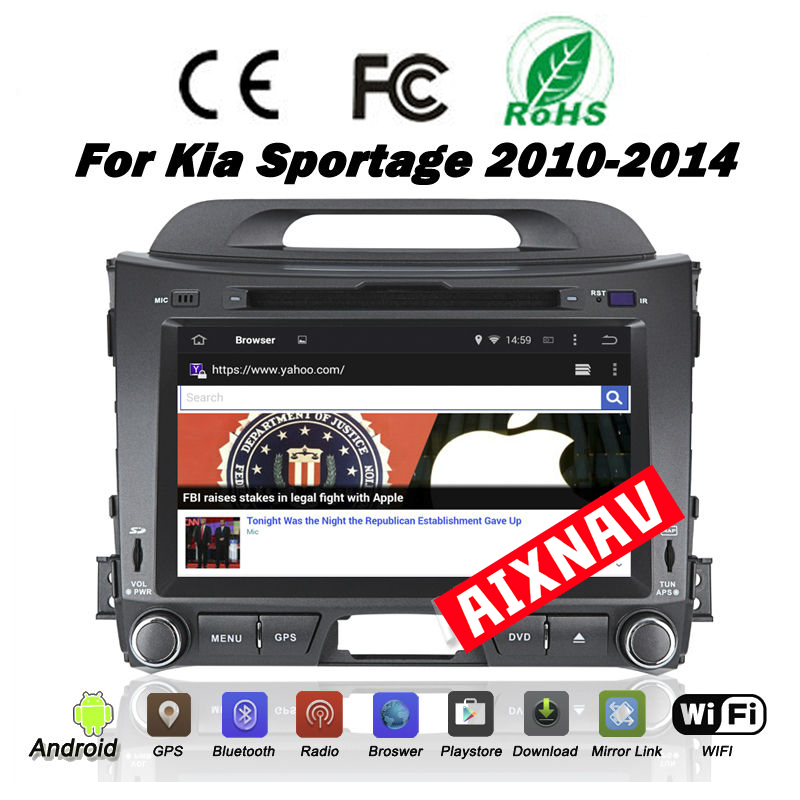 Auto Multimedia Player For kia sportage 2010-2014