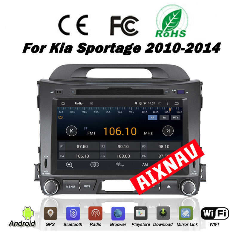 Auto Multimedia Player For kia sportage 2010-2014