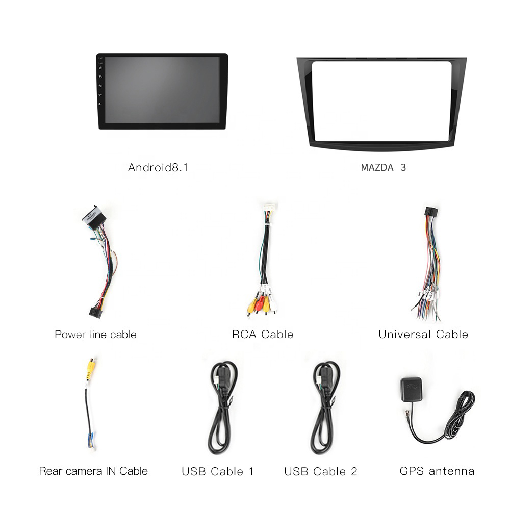 Auto Multimedia Player For Mazda 3 2011-2013
