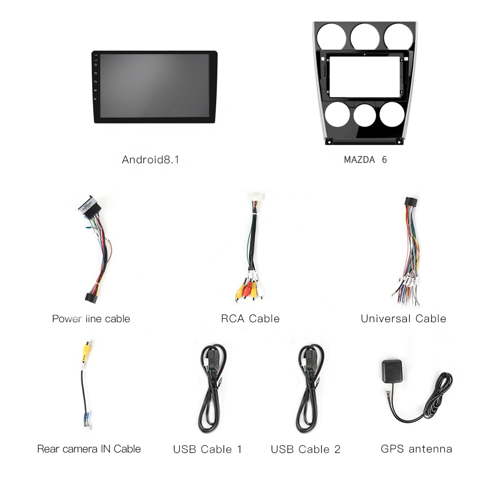 Auto Multimedia Player For Mazda 6 2004-2015