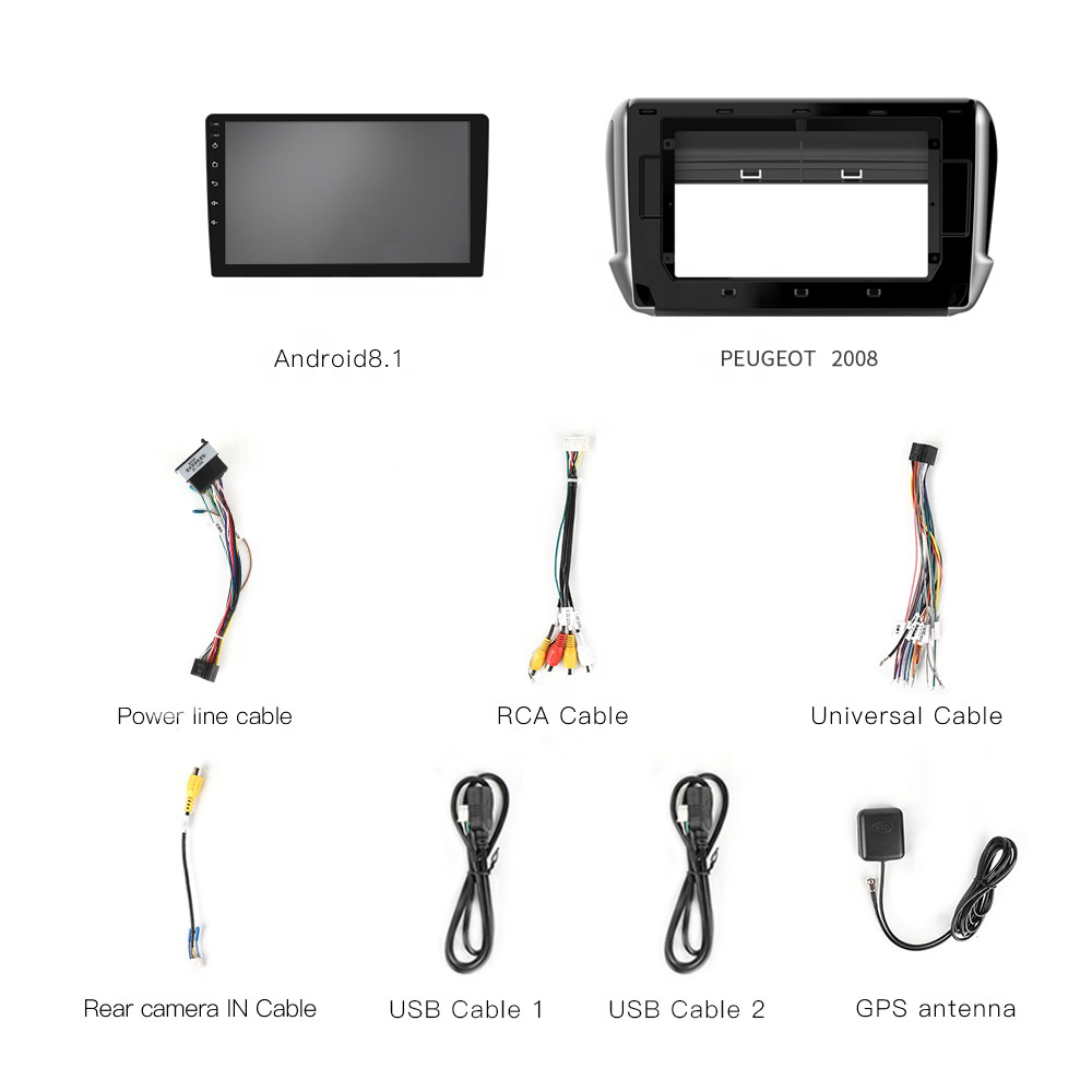 Auto Multimedia Player For Peugeot 2008 2008-2015