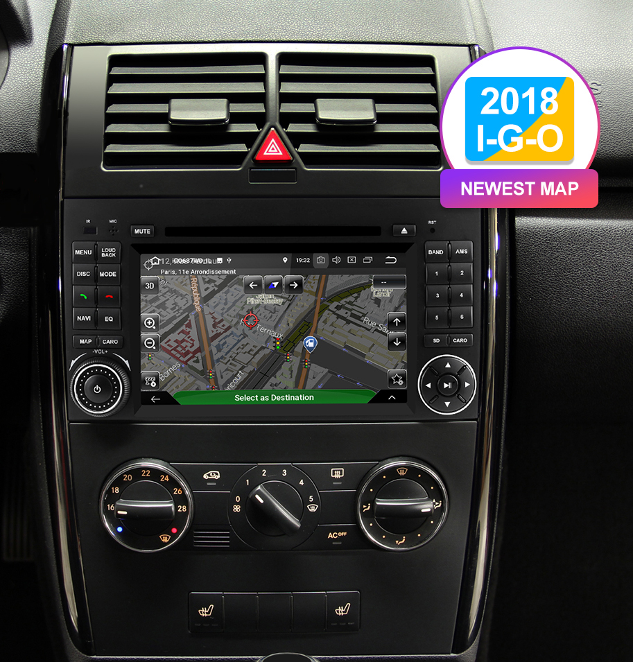 Auto Multimedia Player For Mercedes-Benz Sprinter 2004-2012