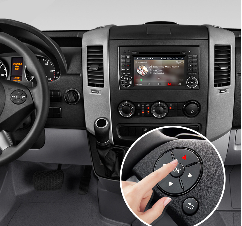 Auto Multimedia Player For Mercedes-Benz Sprinter 2004-2012
