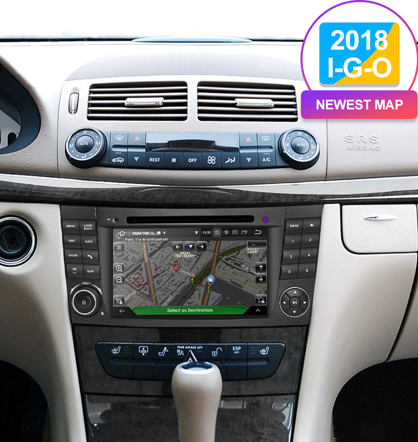 Auto Multimedia Player For Benz E-Class/G-Class/CLK-Class/CLS-Class 2004-2008