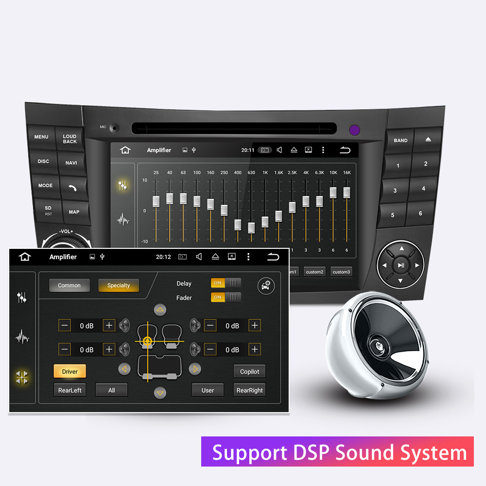 Auto Multimedia Player For Benz E-Class/G-Class/CLK-Class/CLS-Class 2004-2008