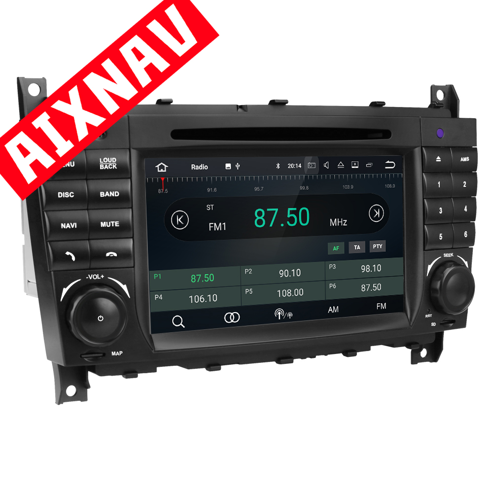 Auto Multimedia Player For Benz W203/CLK200/CLK22/C180/C200 2006-2012