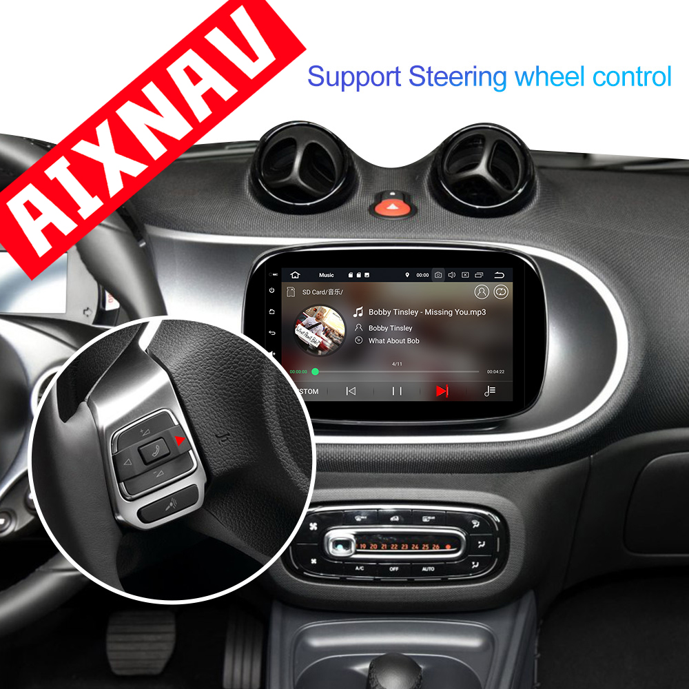 Auto Multimedia Player For Benz smart 2015-2018