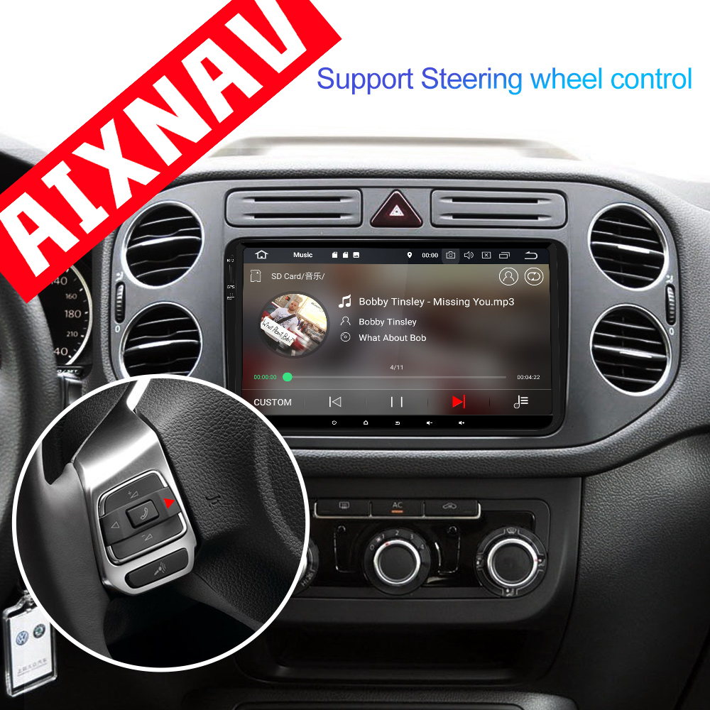 Auto Multimedia Player For Volkswagen/Golf/Tiguan/Skoda/Fabia/Rapid/Seat/Leon