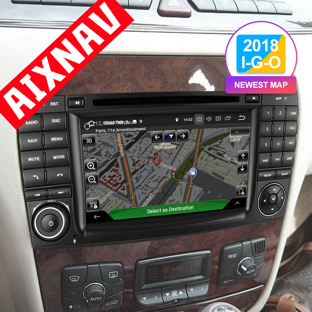Auto Multimedia Player For Mercedes-Benz S-Class 1998-2005