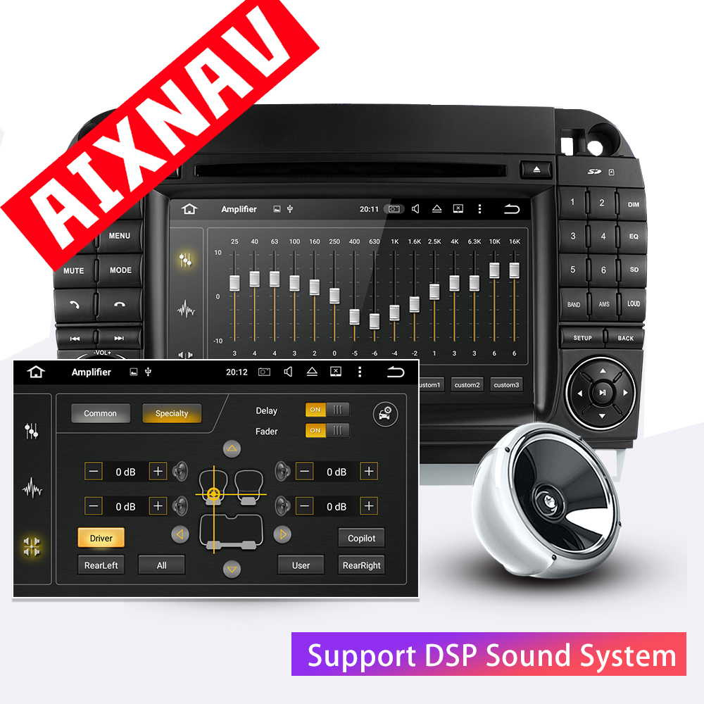 Auto Multimedia Player For Mercedes-Benz S-Class 1998-2005