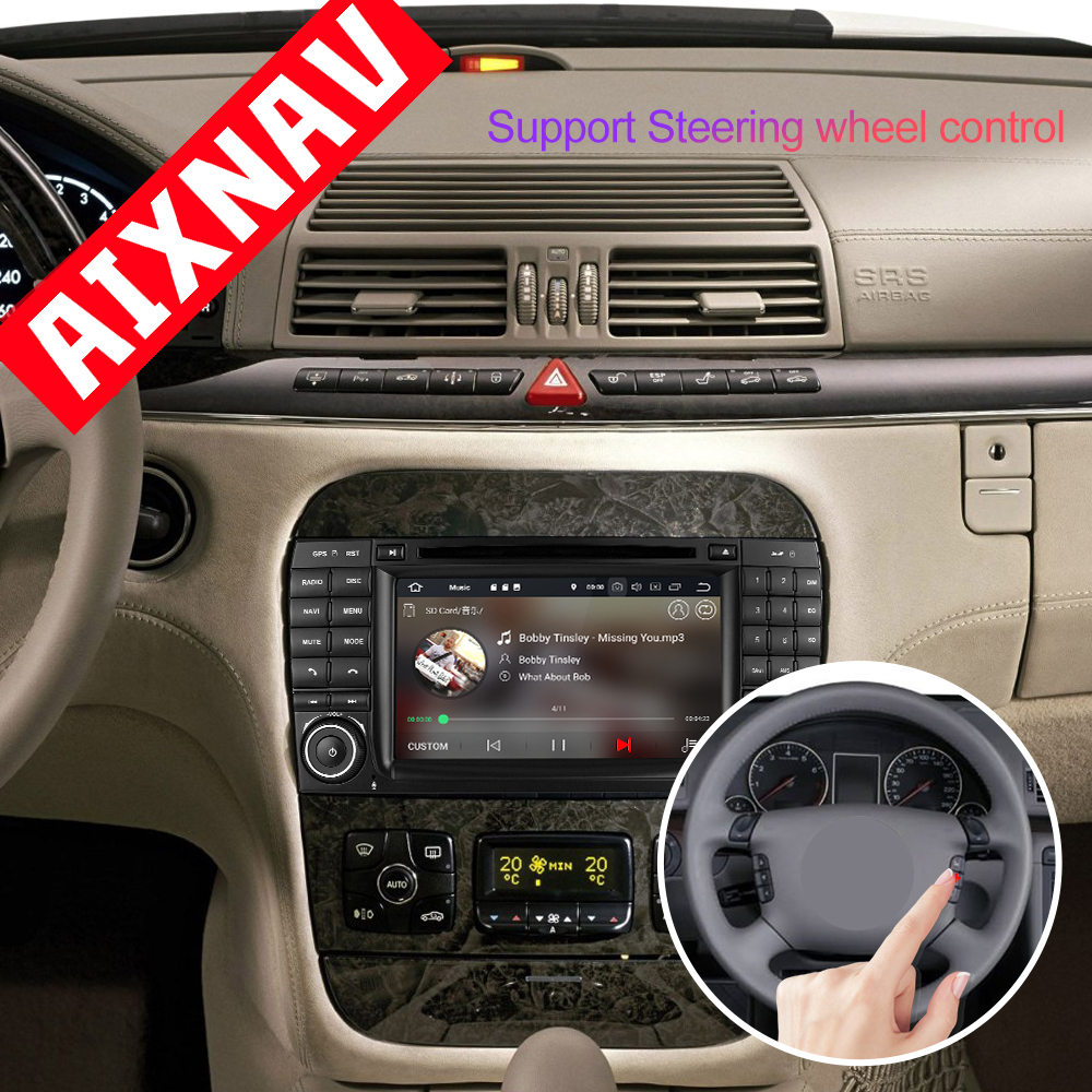 Auto Multimedia Player For Mercedes-Benz S-Class 1998-2005