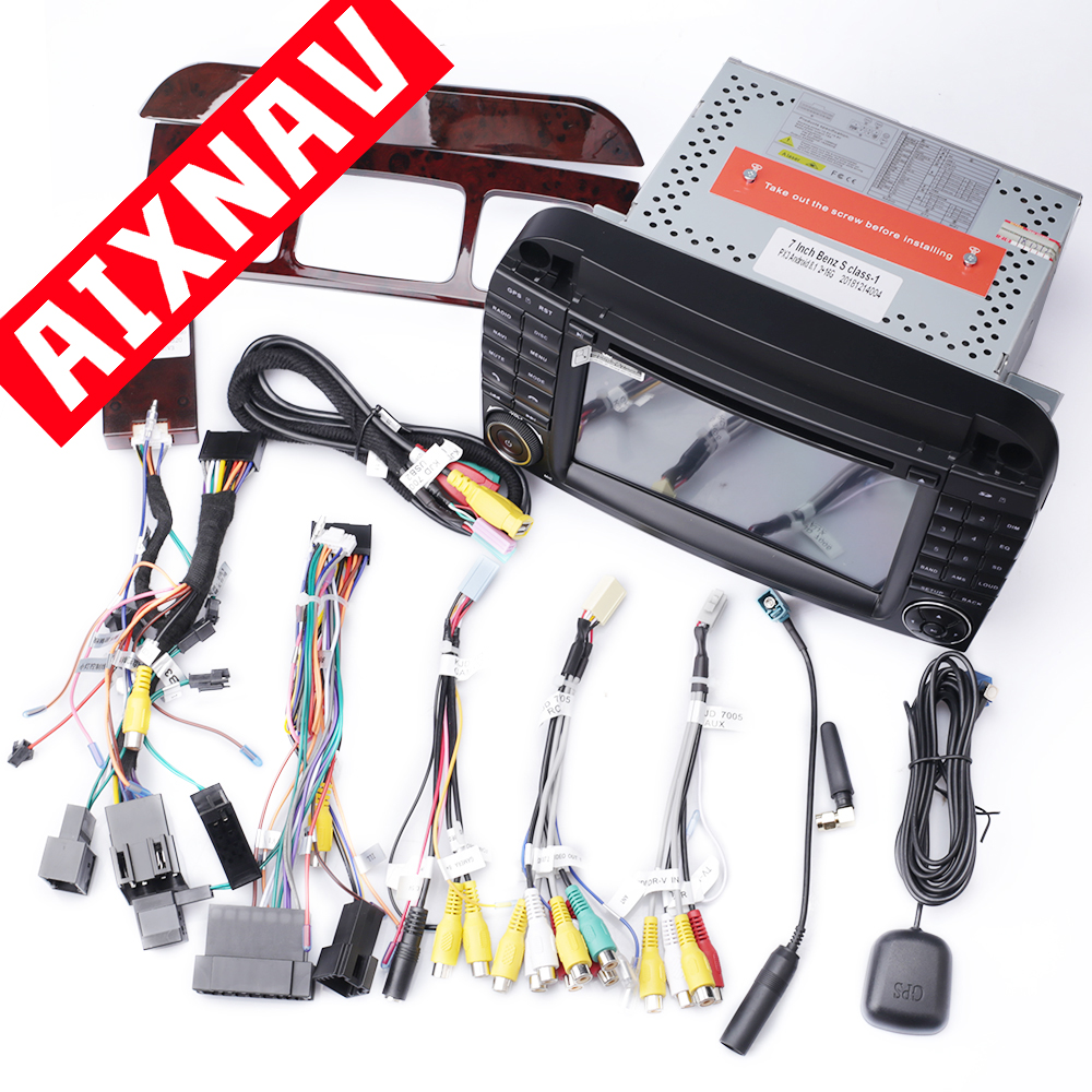 Auto Multimedia Player For Mercedes-Benz S-Class 1998-2005