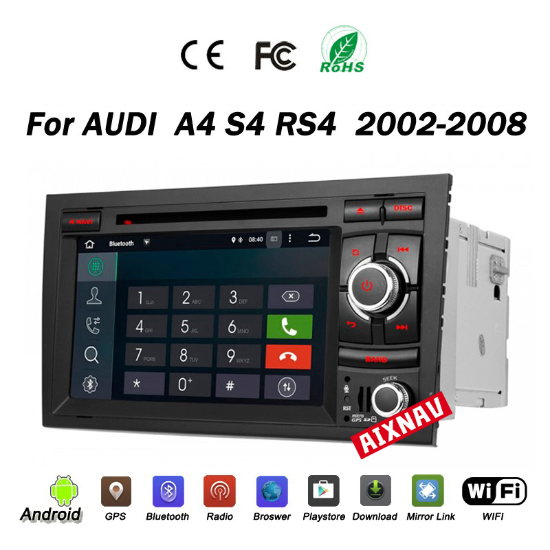 Auto Multimedia Player For Audi A4 S4 RS4 2002-2008 2002-2008